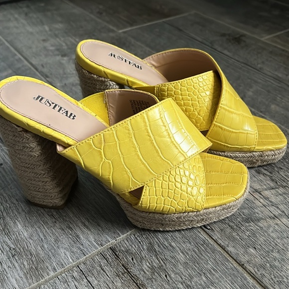 SOLDOUT SPRING PLATFORM HEEL MULE - Picture 5 of 7